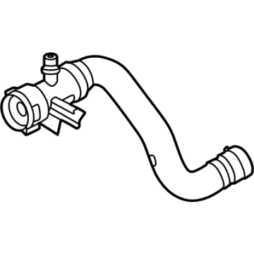BMW i5 Coolant Reservoir Hose - 17129888819