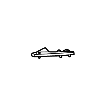51118084945 BMW BUMPER GUIDE UPPER LEFT Illustration 1 of 1