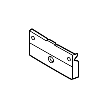 51138084943 BMW License-Plate Carrier Front Illustration 1 of 1