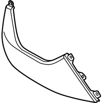 51425A94074 BMW MAP POCKET, RIGHT REAR Illustration 1 of 1