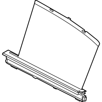 51355A16637 BMW ROLLER SUNBLIND, REAR LEFT Illustration 1 of 1