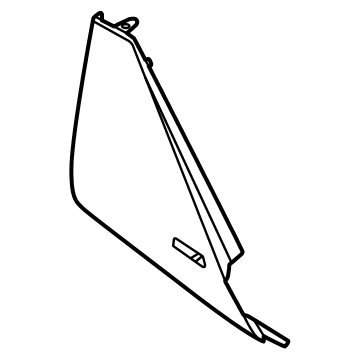 51425A597B3 BMW SPEAKER TRIM REAR LEFT Illustration 1 of 1