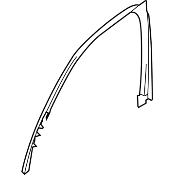 BMW XM Door Moldings - 51335A01218