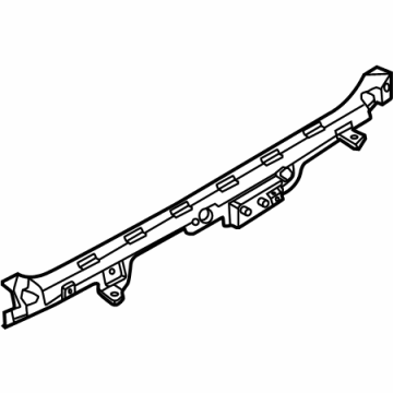 51125A292D3 BMW BUMPER GUIDE REAR CENTER Illustration 1 of 1