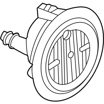 51245A57827 BMW EMBLEM BUTTON Illustration 1 of 1
