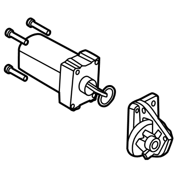 33147887183 BMW SERVOMOTOR REAR AXLE DIFFERE Illustration 1 of 1