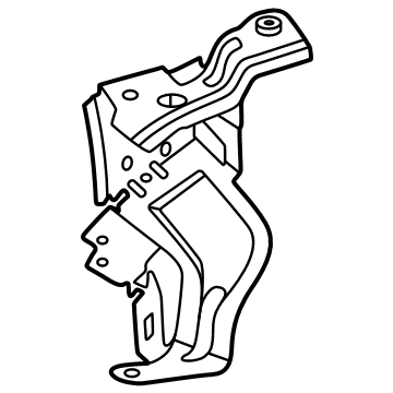 41359633634 BMW HOLDER SIDE PANEL RIGHT FRON Illustration 1 of 1