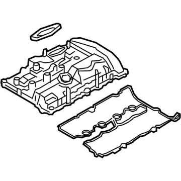 11121025398 BMW Cylinder Head Cover Illustration 1 of 1