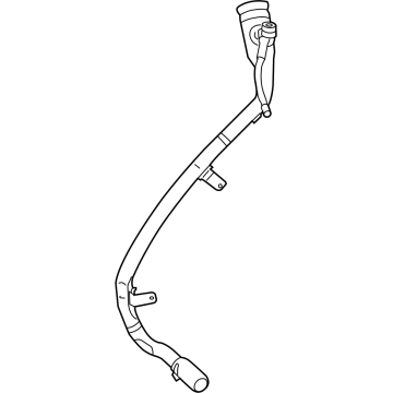 16115A01E39 BMW Filler Pipe Illustration 1 of 1