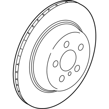 2025 BMW M5 Brake Disc - 34207885514