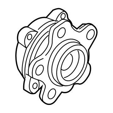 31207883690 BMW WHEEL HUB WITH BEARING Illustration 1 of 1