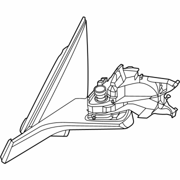 BMW i5 Side View Mirrors - 51165A841A1