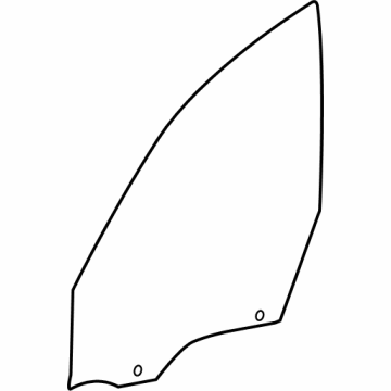 51335A6D9A1 BMW SIDE WINDOW DOOR LEFT Illustration 1 of 1