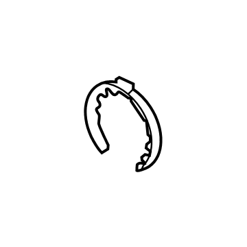 BMW 13715A2A339 Spring Clip 13715A2A339 BMW Spring Clip Illustration 1 of 1