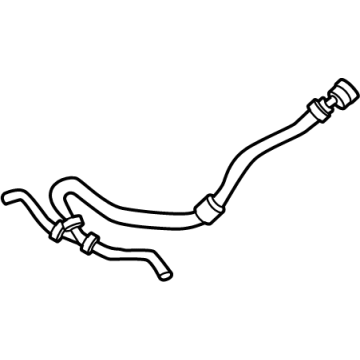 17125A05A02 BMW VENTILATION HOSE CYLINDER HE Illustration 1 of 1