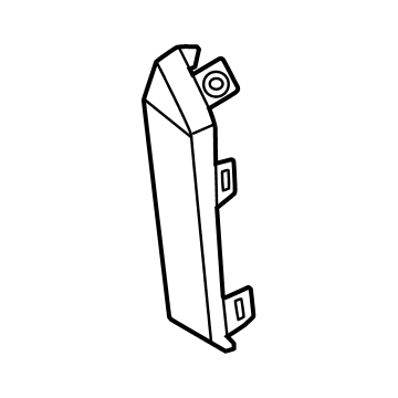 51135A3A0A9 BMW BLIND COVER ORNAMENTAL GRILL Illustration 1 of 1