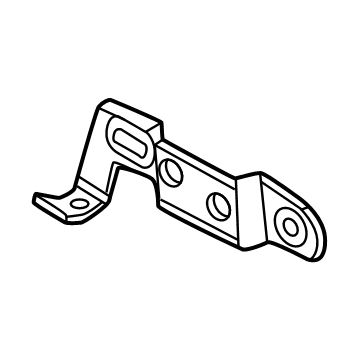 37106876765 BMW HOLDER LEFT REAR Illustration 1 of 1