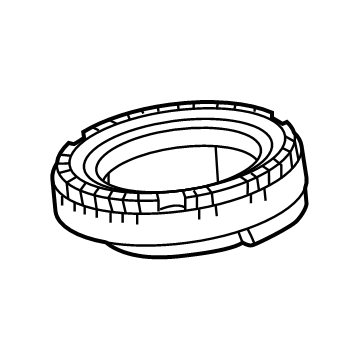33538858609 BMW SPRING PAD UPPER Illustration 1 of 1