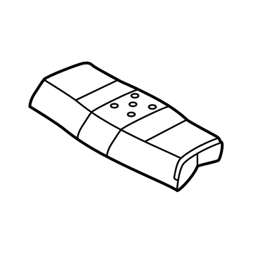 BMW 52105B47A37 FOAM PAD FOR THIGH BOLSTER 52105B47A37 BMW FOAM PAD FOR THIGH BOLSTER Illustration 1 of 1
