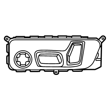 BMW i5 Seat Switch - 61315A6E131