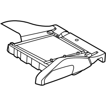 52105B47A34 BMW FOAM PAD, SPORT SEAT, PERFOR Illustration 1 of 1