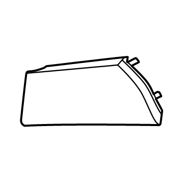 51425A3CB07 BMW COVER FOR SPEAKER, REAR LEFT Illustration 1 of 1