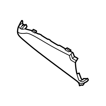 51425A3C8D3 BMW TRIM, PULL HANDLE, REAR LEFT Illustration 1 of 1