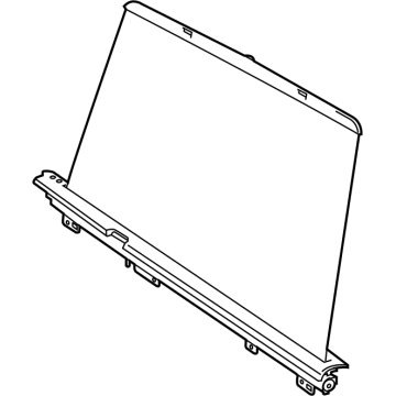 51355A6A0A7 BMW ROLLER SUNBLIND, REAR LEFT Illustration 1 of 1