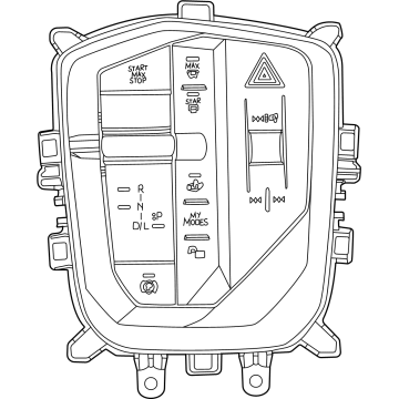 BMW 228 xDrive Gran Coupe Automatic Transmission Shift Levers - 61315B69873