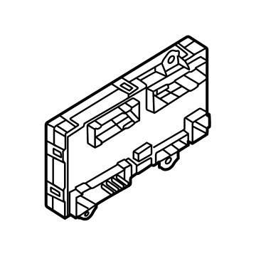 61355B3F127 BMW CONTROL UNIT DOOR PASSENGER' Illustration 1 of 1