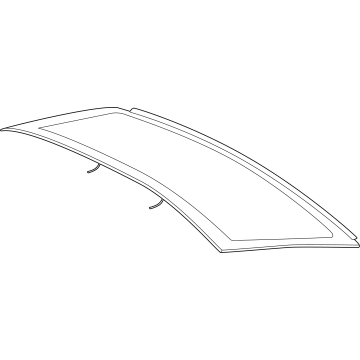 51315B336B7 BMW Rear Window Green Illustration 1 of 1