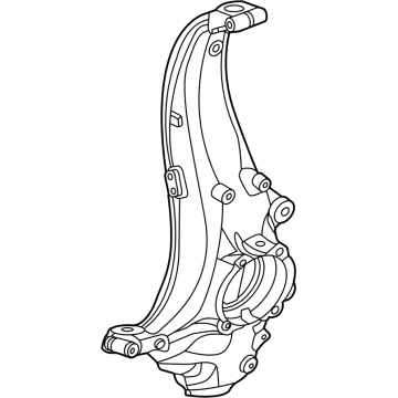 31107885653 BMW CARRIER, LEFT Illustration 1 of 1