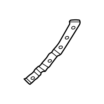 41309634223 BMW REINFORCEMENT PLATE, C-PILLA Illustration 1 of 1