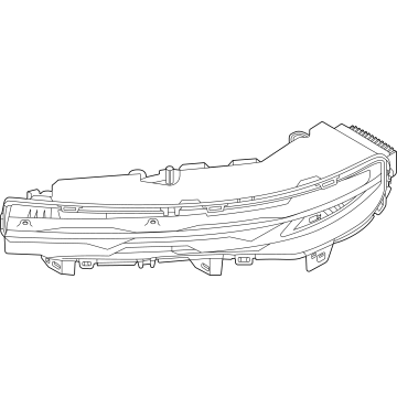 BMW XM Headlight - 63115A9CF98