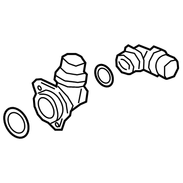 2024 BMW 530i Radiator Hose - 11515A74EC5