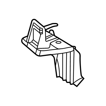 BMW 11785A5EBA0 Holder 11785A5EBA0 BMW Holder Illustration 1 of 1