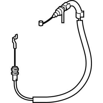 BMW XM Door Latch Cable - 51219853731