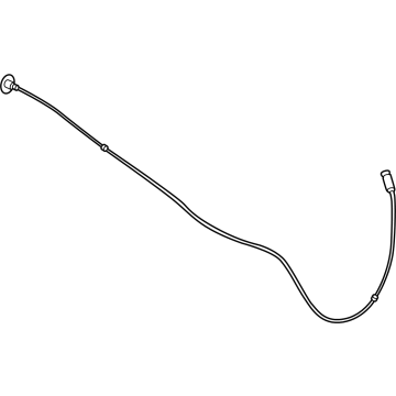 BMW XM Fuel Door Release Cable - 51919451576