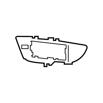 51125A36367 BMW ABSORBER FUNNEL REAR LEFT Illustration 1 of 1