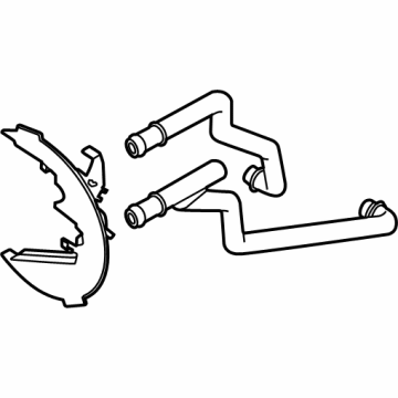 BMW 228 xDrive Gran Coupe A/C Liquid Line Hoses - 64115A5D531