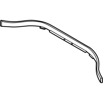 51765A291D4 BMW SEAL, HOOD, REAR Illustration 1 of 1