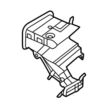 64115A62751 BMW FRESH-AIR VENT, DRIVER'S SID Illustration 1 of 1