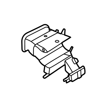64115A62752 BMW FRESH AIR GRILLE AT PASSENGE Illustration 1 of 1