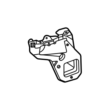 51125A011C1 BMW MOUNT CORNER SECTION LEFT Illustration 1 of 1