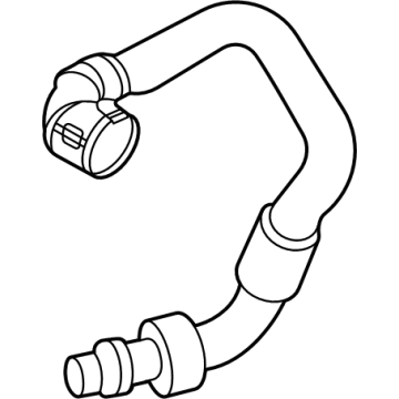 BMW XM Radiator Hose - 17125A32B39