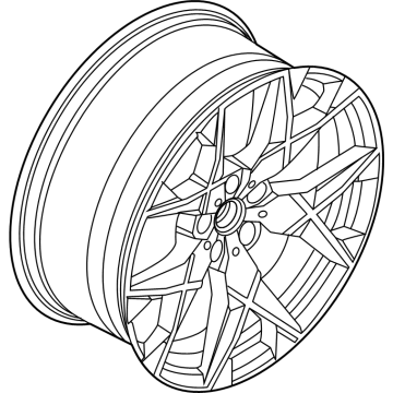 2025 BMW X3 Alloy Wheels - 36115A6F100