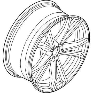 2025 BMW X3 Alloy Wheels - 36115A19DE0