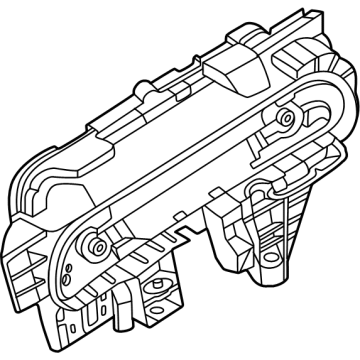 51215A69066 BMW Outside Door Handle Carrier Illustration 1 of 1