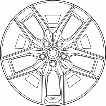 BMW i5 Alloy Wheels - 36115A324E2