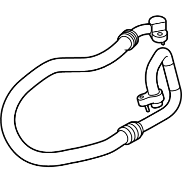 64535A28FA2 BMW Suction Pipe Illustration 1 of 1